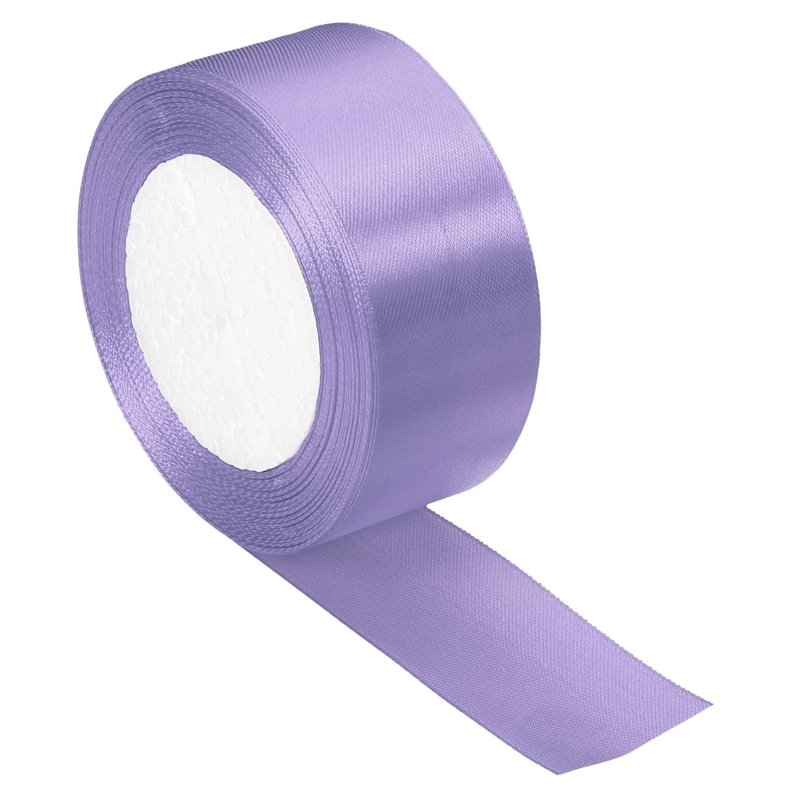 1.5 Inch Silk Ribbon Roll – Satin Finish for Crafts & Decoration