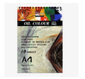 Chivalry Oil Color Pad A4 | 10 Sheets 300gsm for Artists