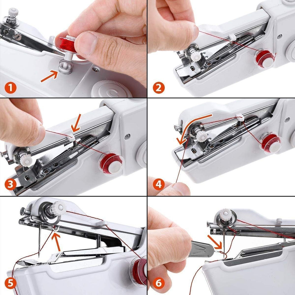 Portable Mini Sewing Machine | Cordless, Handheld for DIY