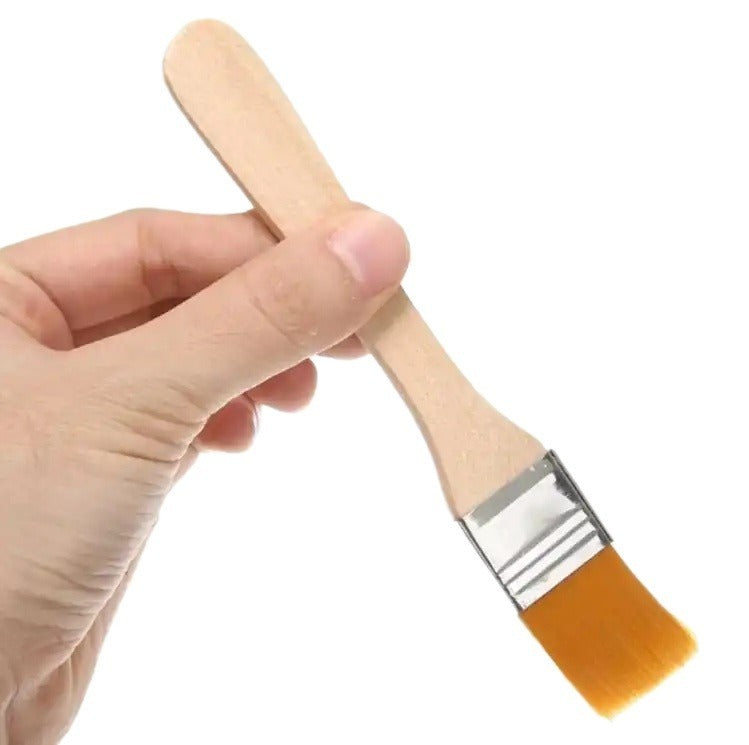 KeepSmiling Gesso Paint Brush (1pc) | Nylon Flat Tip