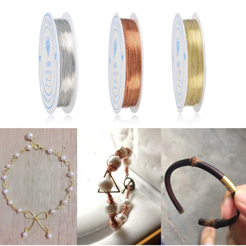 Jewelry Making Steel Wire - Silver, Golden, Copper