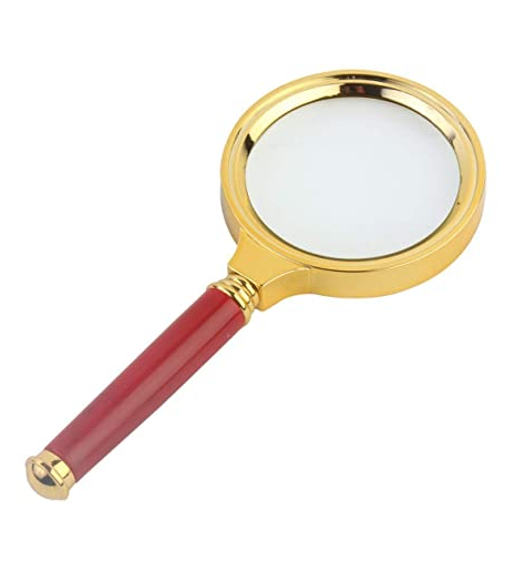60mm Magnifier Glass | Zoom Magnifier for Reading & Crafts