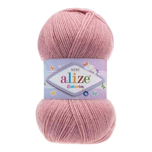 Alize Sekerim Bebe Yarn – 100% Acrylic Sport/Wool Blend, 100 g, 320 m
