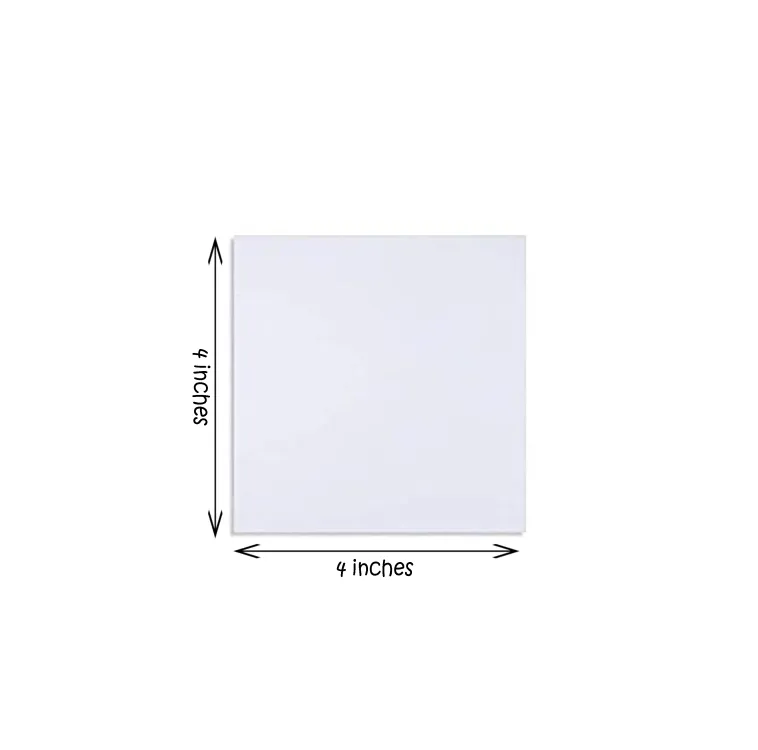 Square & Round Canvas Boards | All Sizes (4x4 to 12x12)