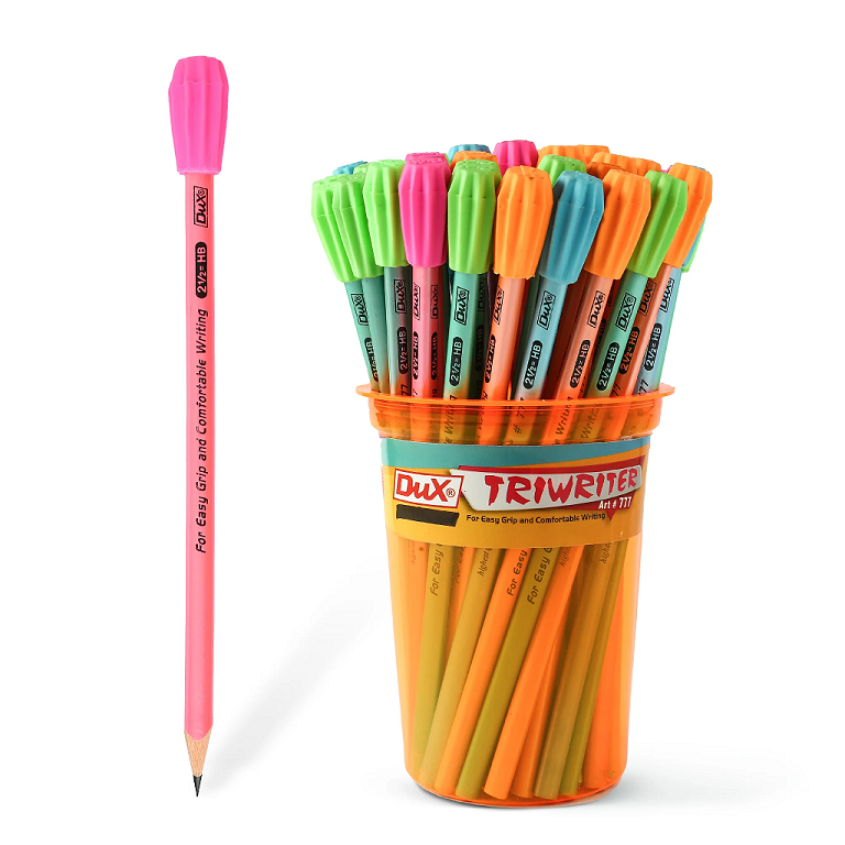 Corn Pencils Lead (12 Pcs) | Dux Triwriter for Smooth Line