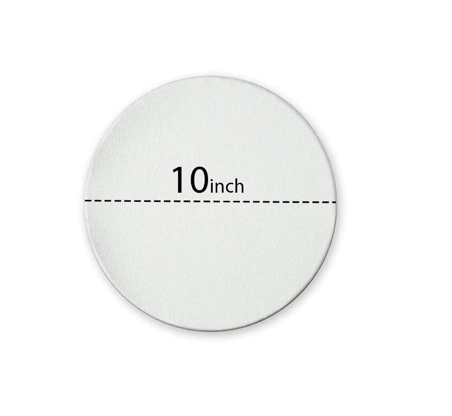 Square & Round Canvas Boards | All Sizes (4x4 to 12x12)