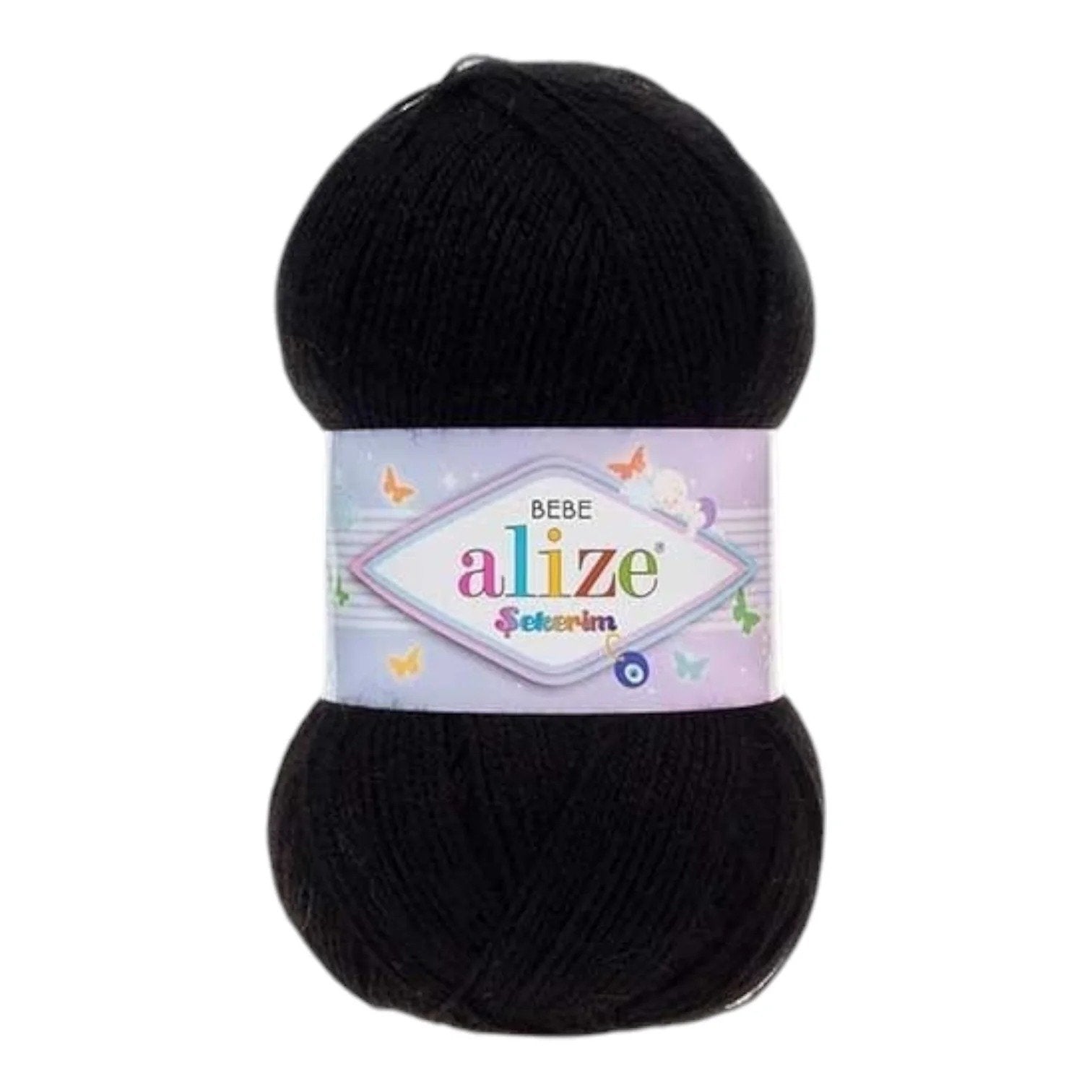 Alize Sekerim Bebe Yarn – 100% Acrylic Sport/Wool Blend, 100 g, 320 m