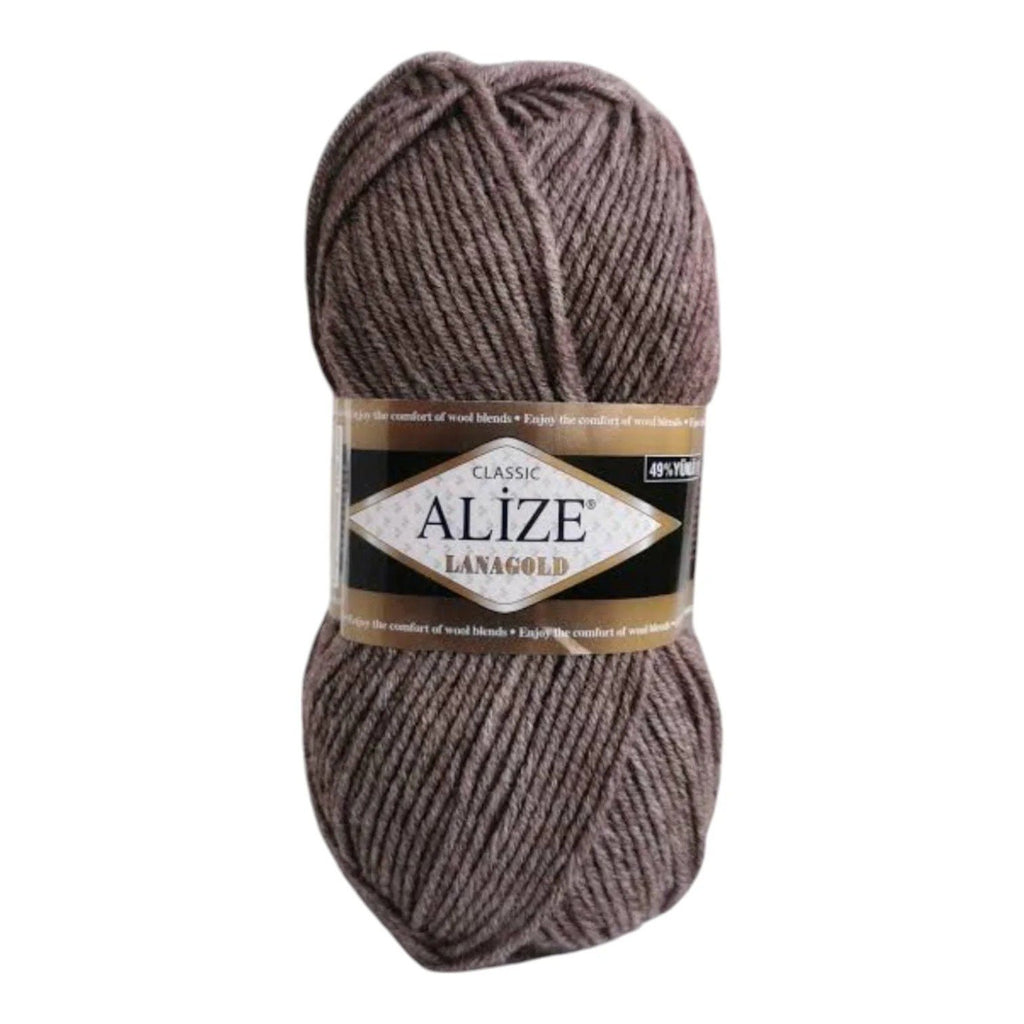 Alize Lanagold Wool Blend Yarn (49% Wool, 51% Acrylic)