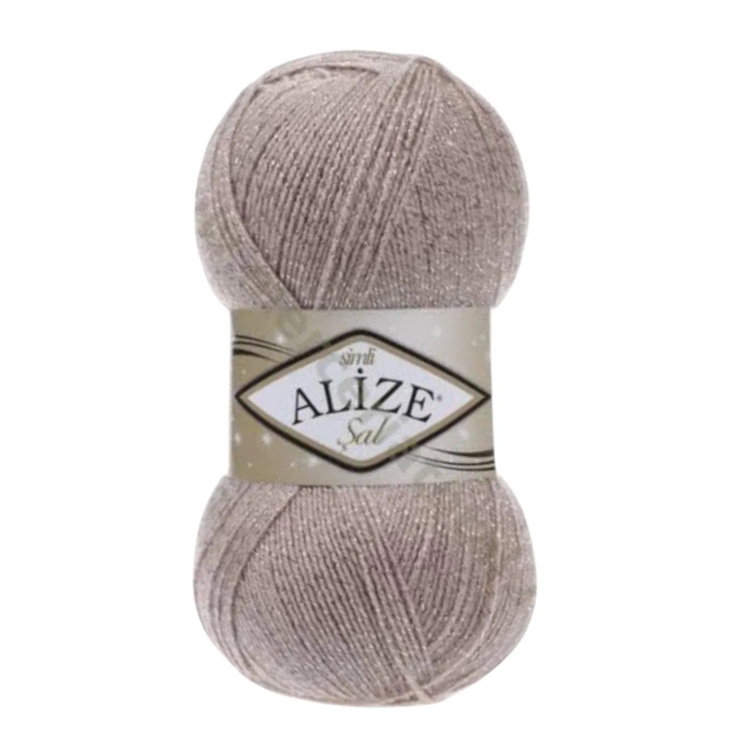 Alize Simli Sal Wool Yarn – 95% Acrylic, 5% Metallic | 100g Ball