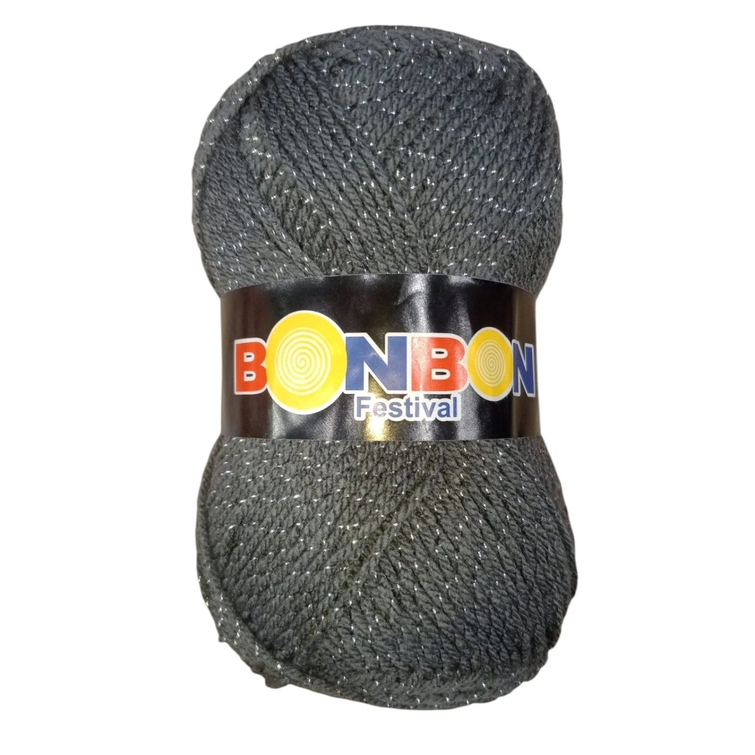 Bonbon Festival Tilla Wool Yarn – 90% Acrylic + 10% Sparkle, 70–80g Ball