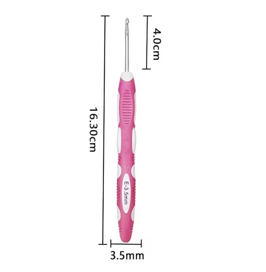 Ergonomic Crochet Hooks | Single or Full 9pc Set