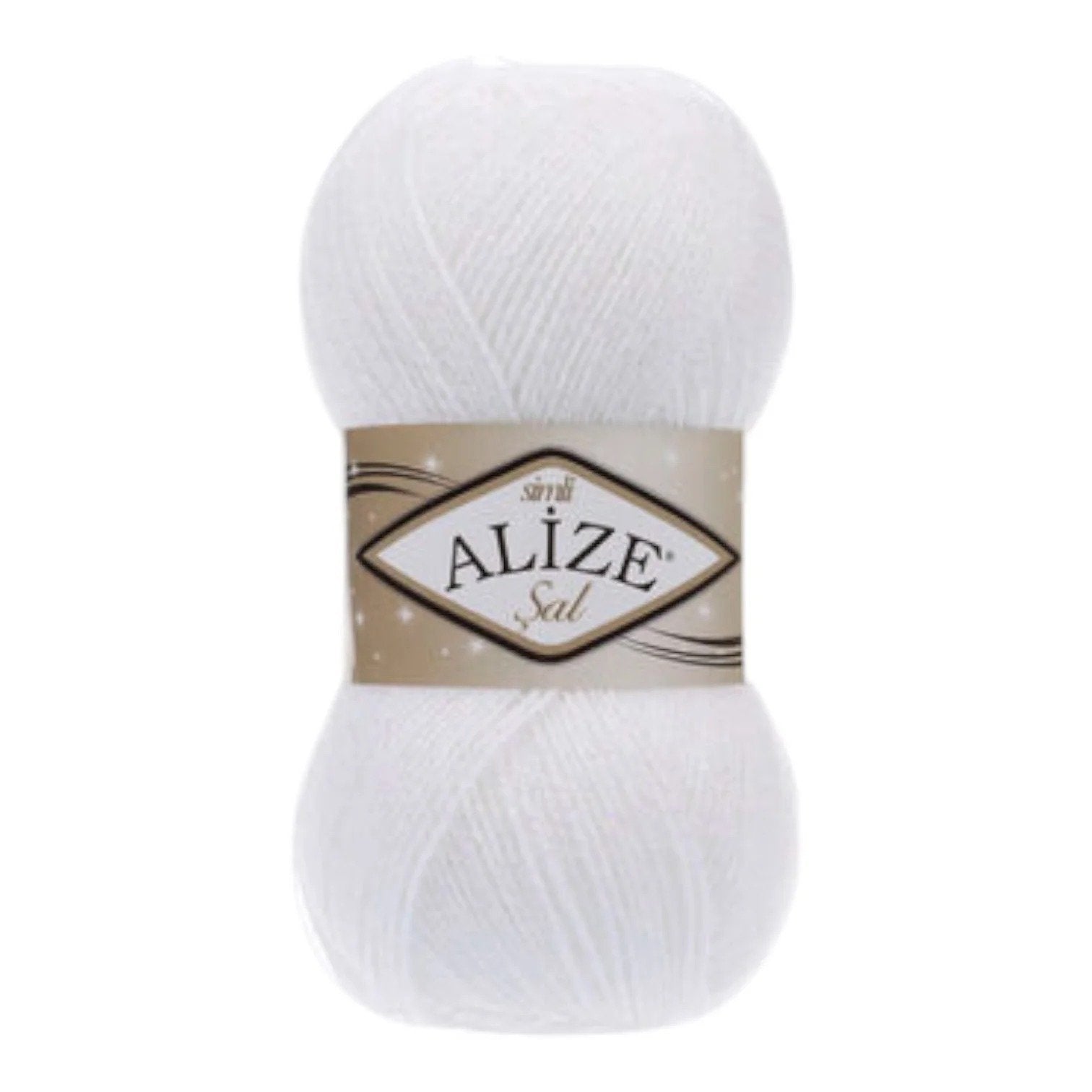 Alize Simli Sal Wool Yarn – 95% Acrylic, 5% Metallic | 100g Ball