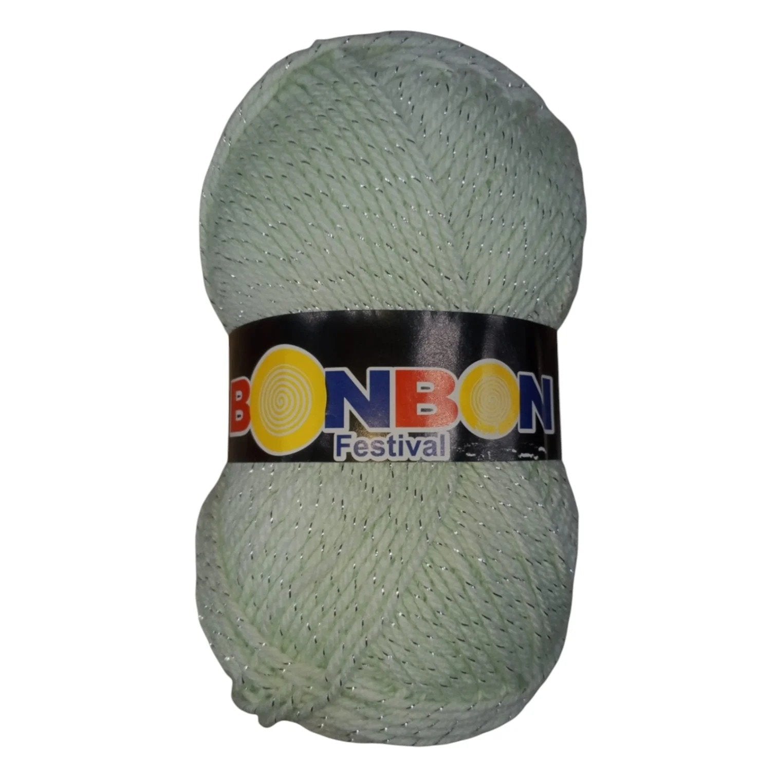 Bonbon Festival Tilla Wool Yarn – 90% Acrylic + 10% Sparkle, 70–80g Ball
