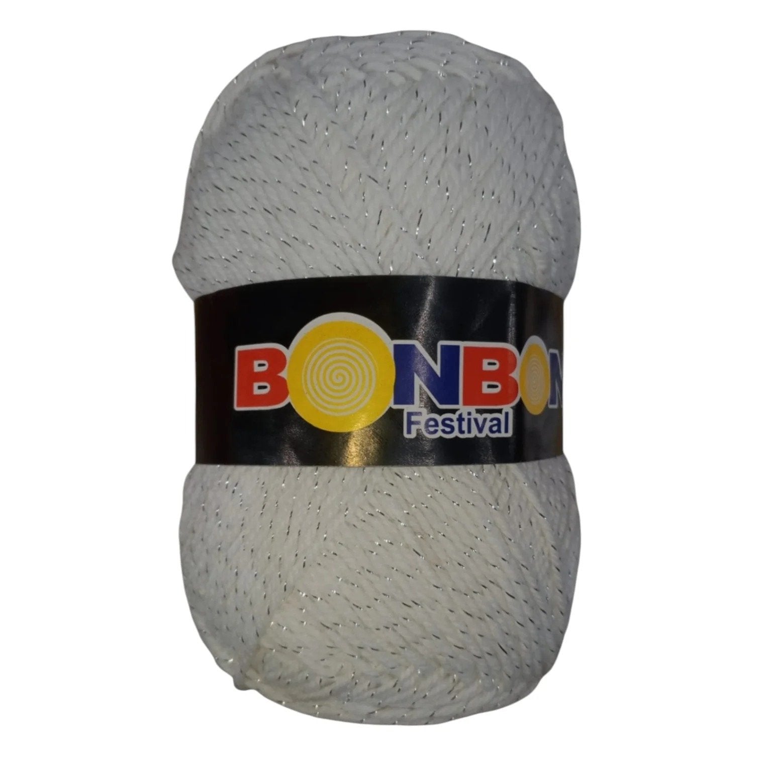 Bonbon Festival Tilla Wool Yarn – 90% Acrylic + 10% Sparkle, 70–80g Ball
