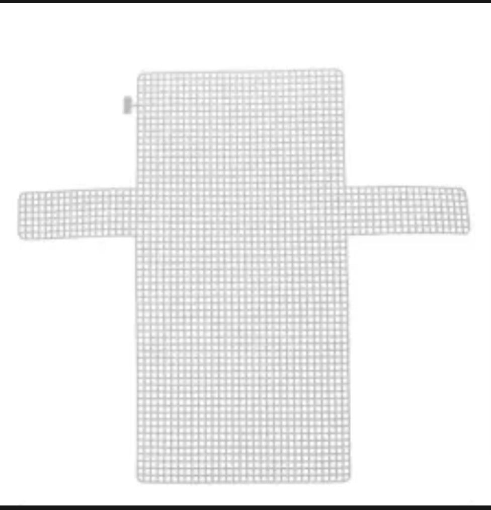 Plastic Canvas Sheet for DIY Bag Crafting
