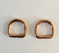 D-Shape Rings for Bag (2pcs) | Metal Hardware Bag Making